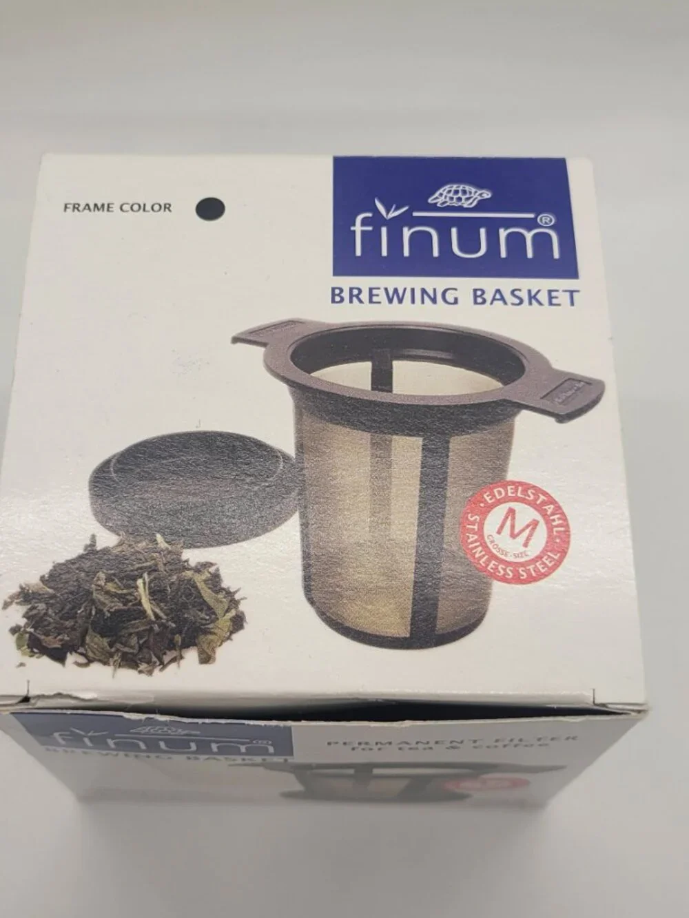 Finum Brewing Basket Medium Loose Leaf Tea Coffee Filter Germany New in Box ♻️🔄
